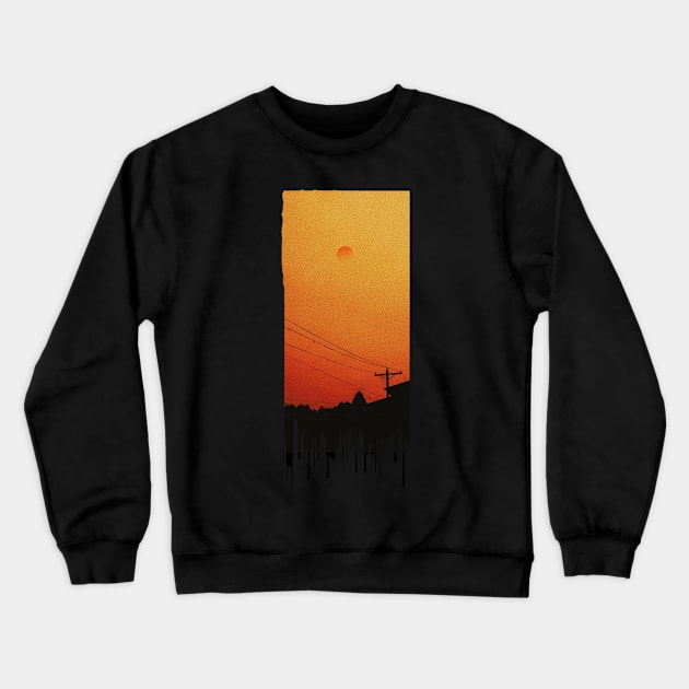 Warm Summer Evening Crewneck Sweatshirt by GrayLess